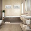 Trendy Decor 4U "Bath Relax" Framed Wall Art; Modern Home Decor Framed Print for Living Room; Bedroom & Farmhouse Wall Decoration by Susie Boyer