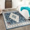 Faux Wool Fabric Area Rugs Doormat