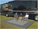 Reversible RV Outdoor Patio Mat